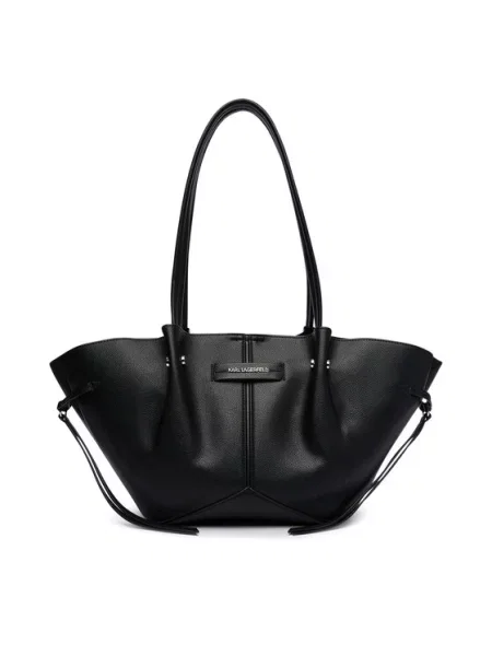 Karl Lagerfeld Shopper táska K/PIERCED' fekete