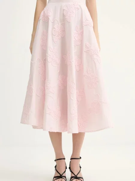 Rotate fustă din roz