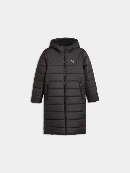 Дитяча Демісезонна куртка PUMA Ess Hd Padded Coat комбінований верх чорний