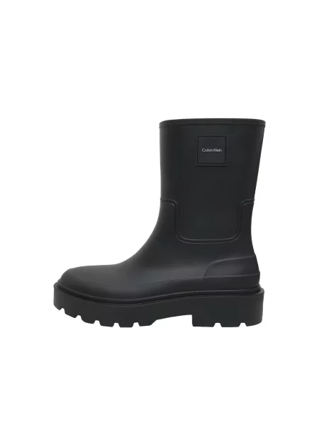 Calvin Klein Cizme de cauciuc COMBAT' negru