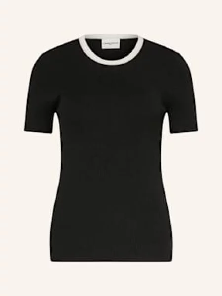 Claudie Pierlot T-Shirt schwarz biała