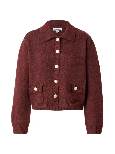 MORE & MORE Geacă tricotată cireș roșu