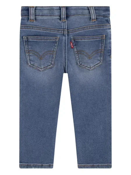 Jeansy straight leg dziecięce Levi's niebieskie