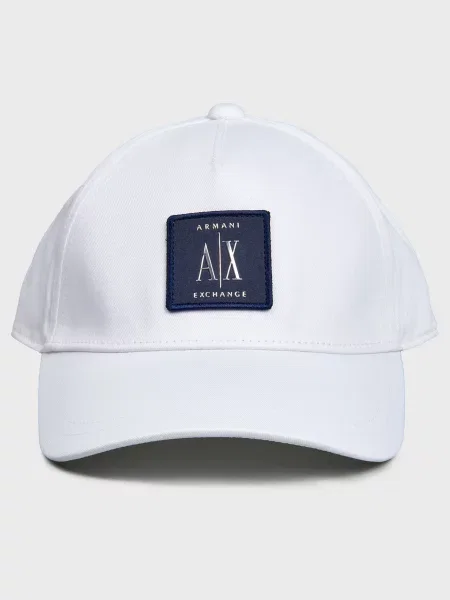 Кепка Armani Exchange біла