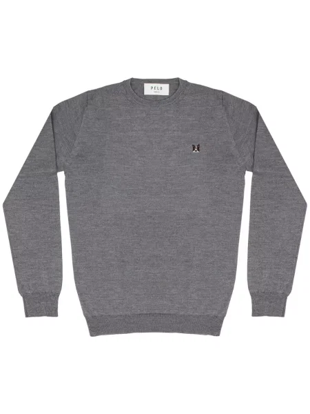 Pulover Pelo Foundation gri
