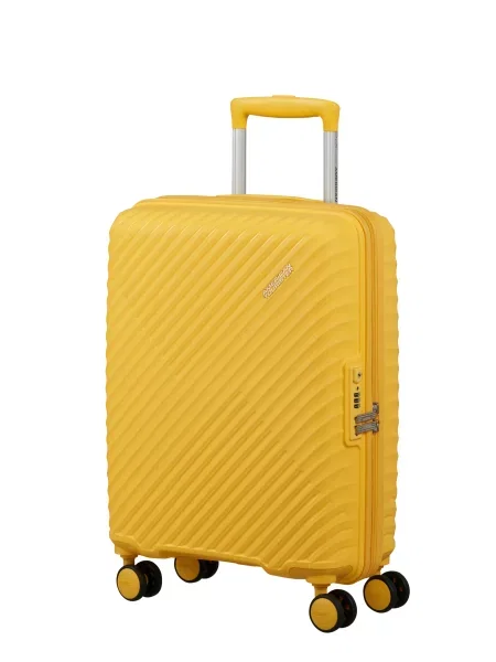 Чемодан American Tourister желтый
