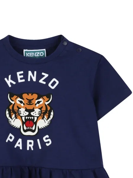Sukienka dziecięca Kenzo niebieska