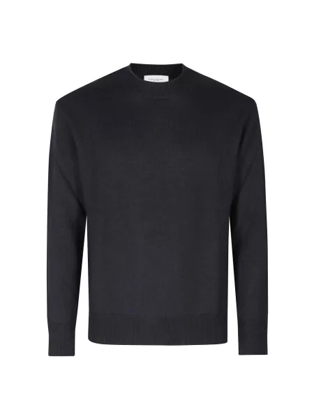Sweter Paolo Pecora wełniany niebieski