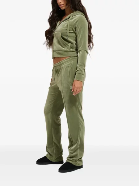 Hanorac cu glugă Juicy Couture verde