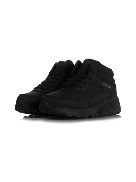 Členkové topánky Skechers čierna