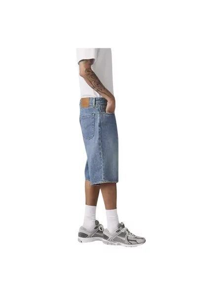 LEVI'S ® Džíny Baggy Shorts džínovina modrá