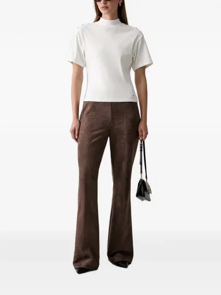 Pantaloni Joseph Ribkoff evazate maro