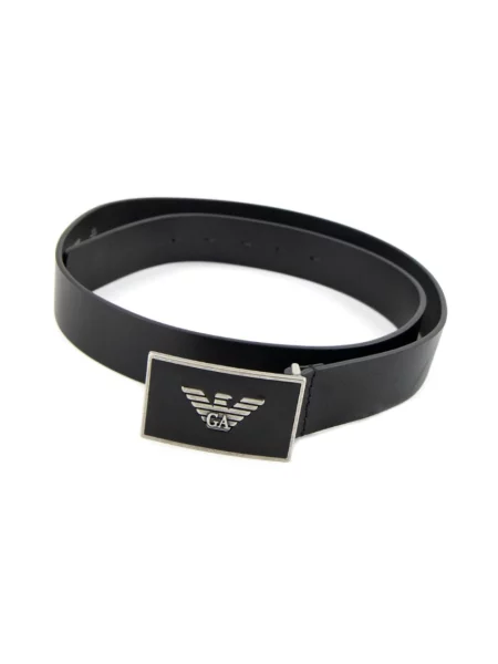 Pasek Emporio Armani czarny