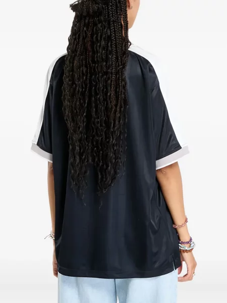 Tricou Nike cu imagine lung plisat negru