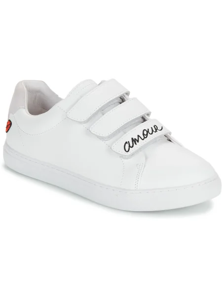 Pantofi Bons Baisers De Paname alb