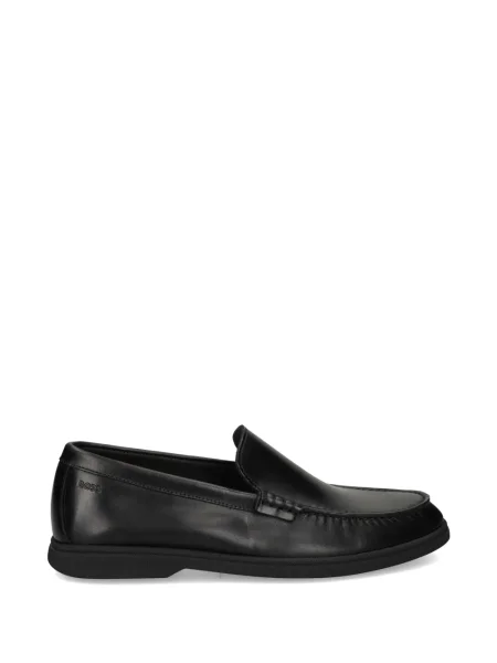Pantofi loafer Boss din piele negru