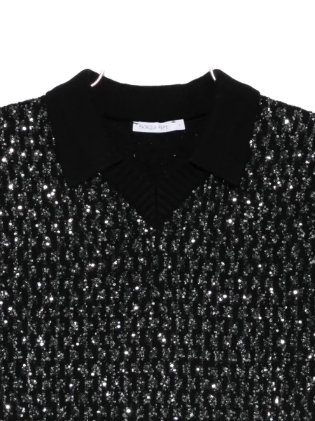 Top Patrizia Pepe tricotate negru