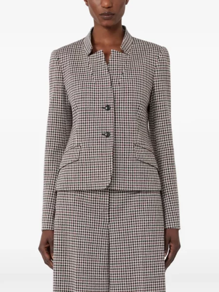 Geacă Max Mara cu model pepito din jerseu