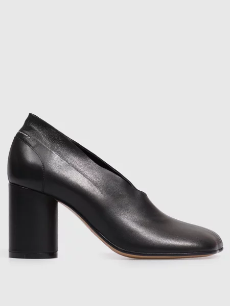 Кожаные туфли Maison Margiela Mm6 черные