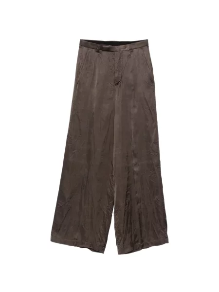 Pantaloni Rick Owens evazate maro