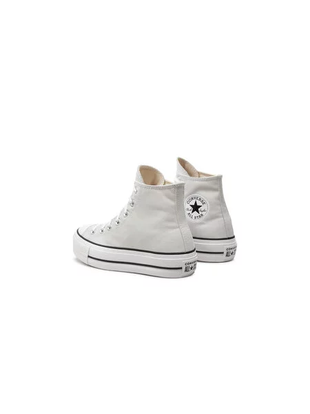 Plátěnky Converse Chuck Taylor All Star Lift Platform Hi šedá