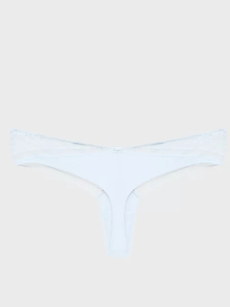 Стринги Calvin Klein голубые