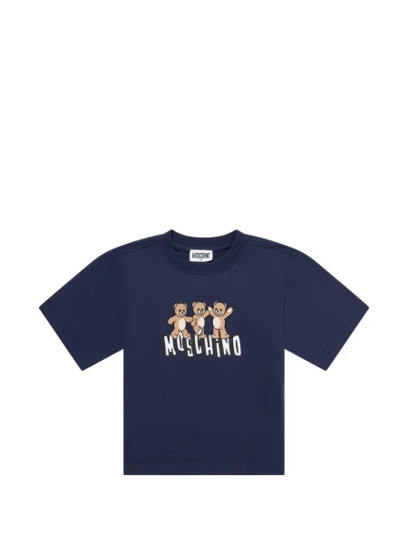Koszulka dziecięca Moschino niebieska