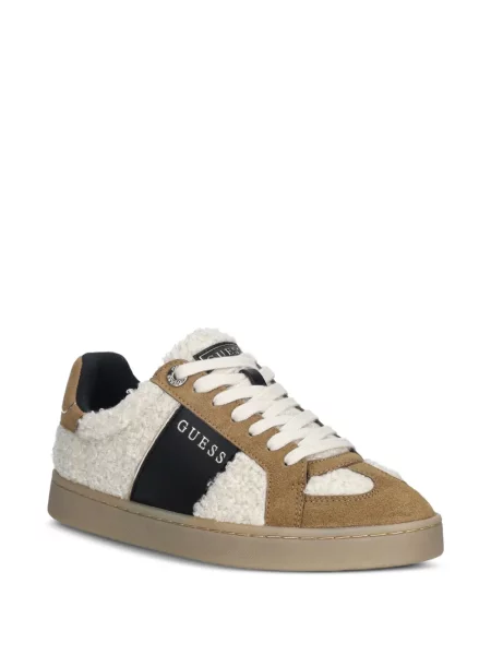 Blană artificială sneakerși Guess