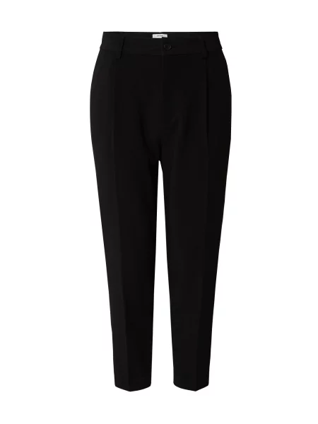 DAN FOX APPAREL Pantaloni cutați Toni' negru