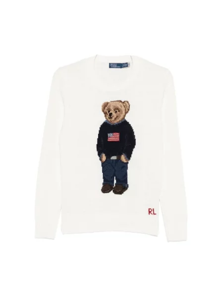 Sweter Polo Ralph Lauren biały