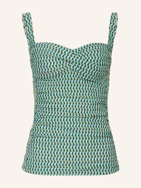 Cyell Góra Tankini Groovy Graphic gruen białe