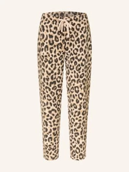 Juvia Spodnie Dresowe Stina beige czarny