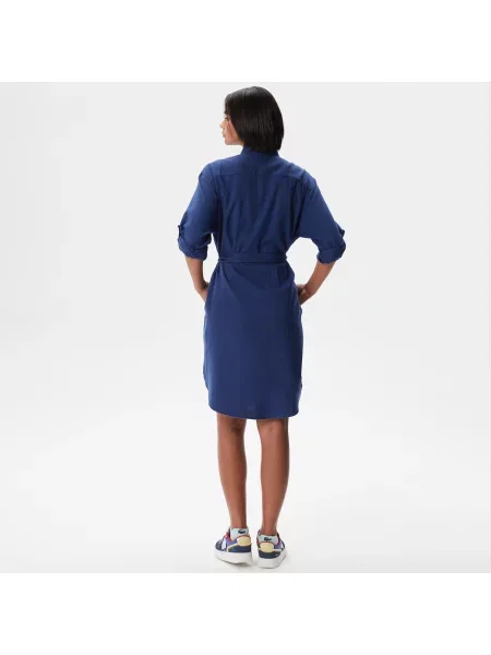 Lacoste Sukienka Lacoste niebieska