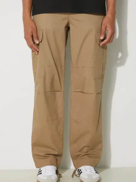 Cargo kalhoty Carhartt Wip hnědé