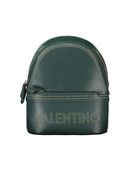 Lniana torebka Valentino By Mario Valentino zielona
