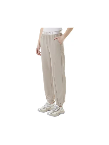 Nohavice Emporio Armani biela