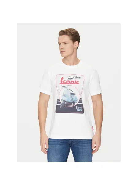 JOOP! Jeans Футболка Modern Fit білий