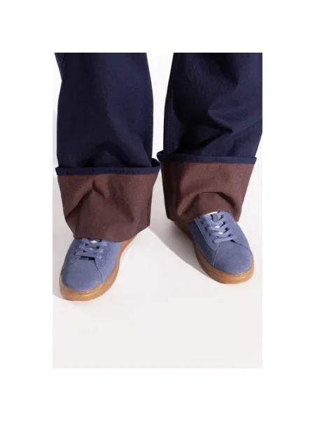 Sneakersy Autry zamszowe niebieskie