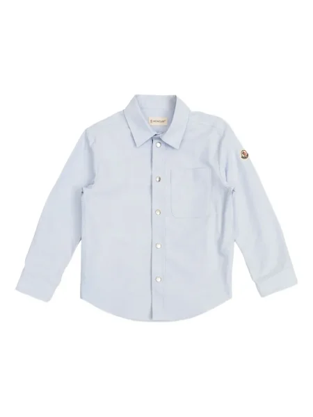 Koszula dziecięca Moncler Enfant niebieska