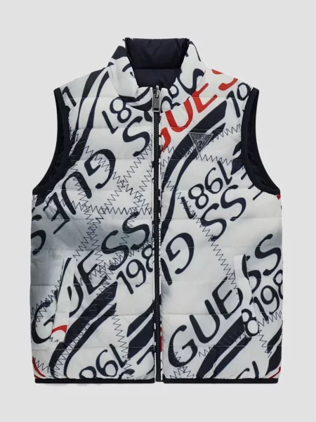 Дитячий Утеплений жилет GUESS Kids чорний