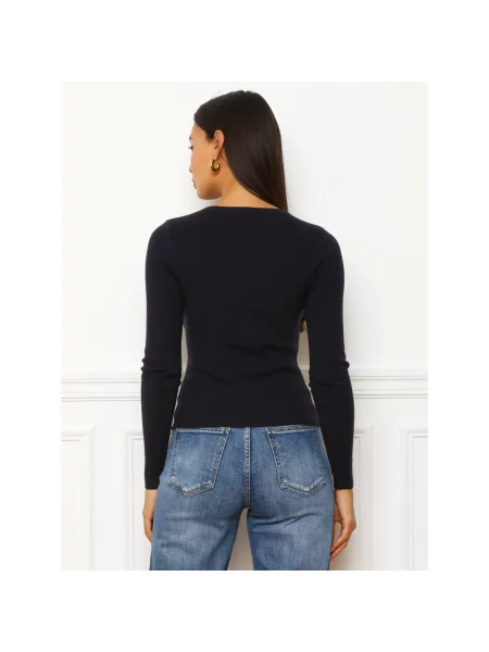 Top La Modeuse albastru
