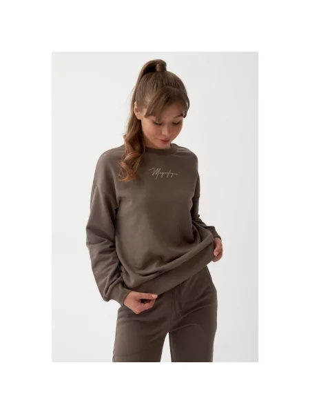 Костюмный спортивный костюм Estro бежевый