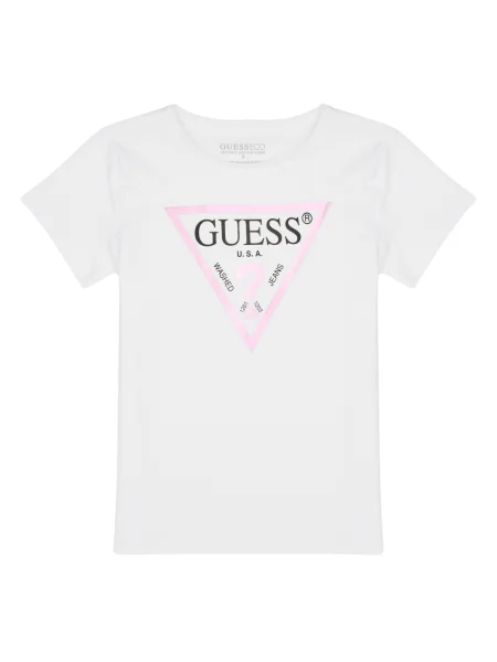 Tricou copii Guess alb