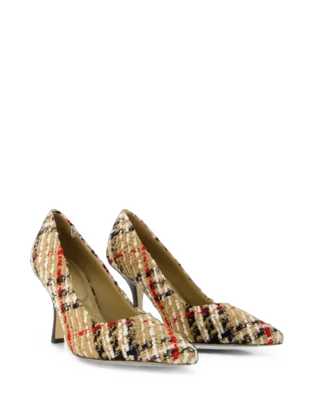 Pantofi cu toc Burberry în carouri