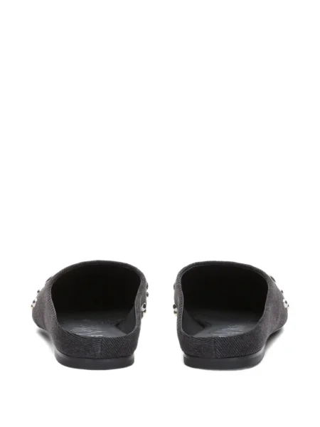 Papuci tip mules 3.1 Phillip Lim cu tepi negru