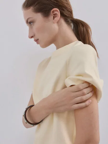 Футболка MANGO жовтий