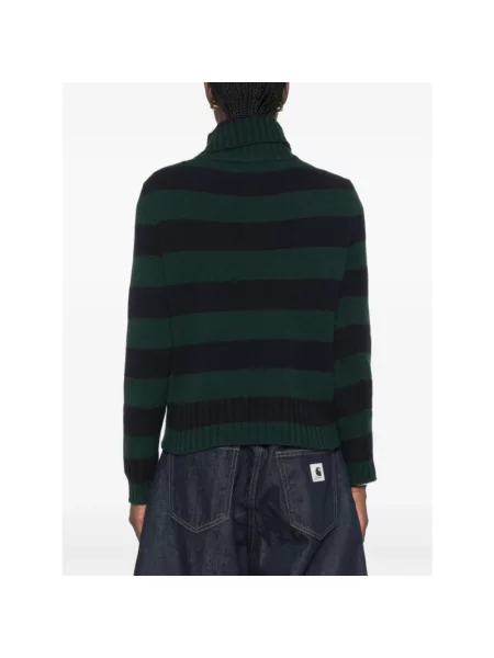 Sweter z golfem Be You z kaszmiru niebieski