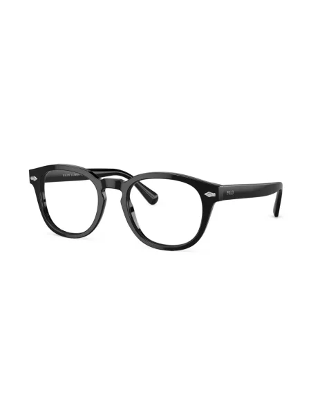 Ochelari de soare pătrați Polo Ralph Lauren negru