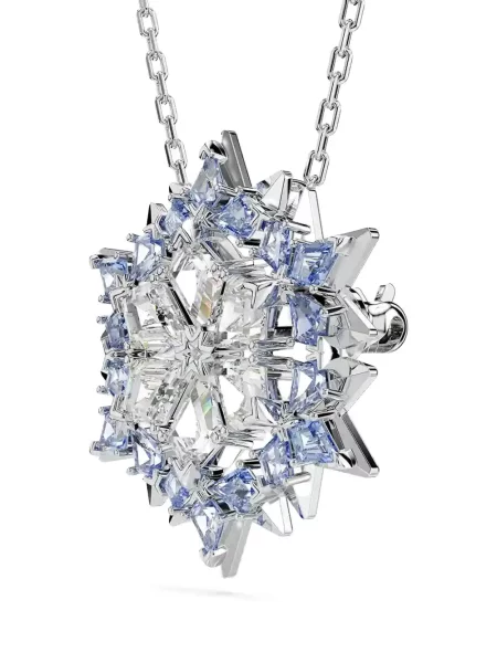 Pandantiv Swarovski argintiu
