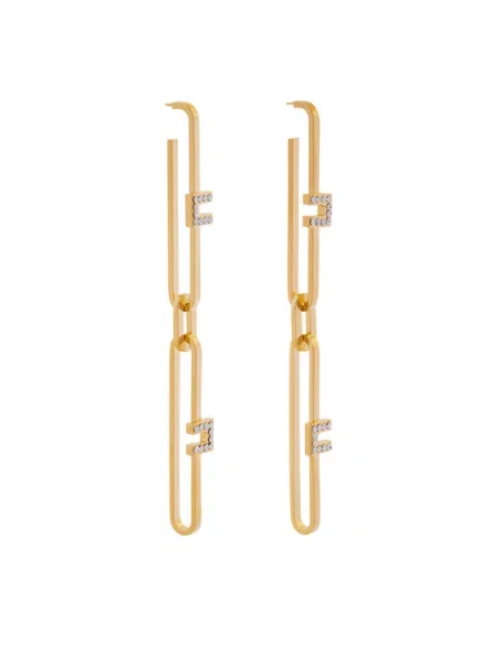 Elisabetta Franchi Сережки золотий